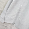 灰色 Fred Perry 徽标拉链连帽衫