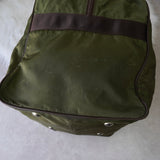 プラダ ポコノ テスート ナイロン ボストンバッグ トライアングルロゴ カーキ - NEWSED