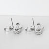 Vivienne Westwood Orb Rhinestone Earrings in Silver
