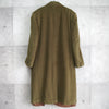 Givenchy Vintage Chesterfield Coat Wool Coat Long Coat Khaki