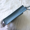 Jil Sander Tangle 蓝色小号皮革单肩包