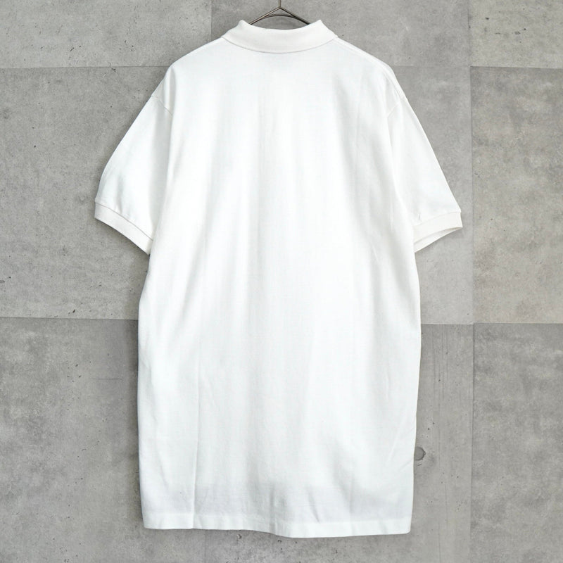Polo Ralph Lauren logo embroidered short sleeve polo shirt white