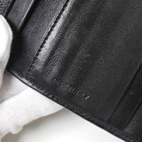 プラダ ギャザー ナッパレザー 二つ折り財布 ブラック - NEWSED