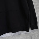 ステューシー ロゴ 刺繍 フーディー パーカー ブラック - NEWSED
