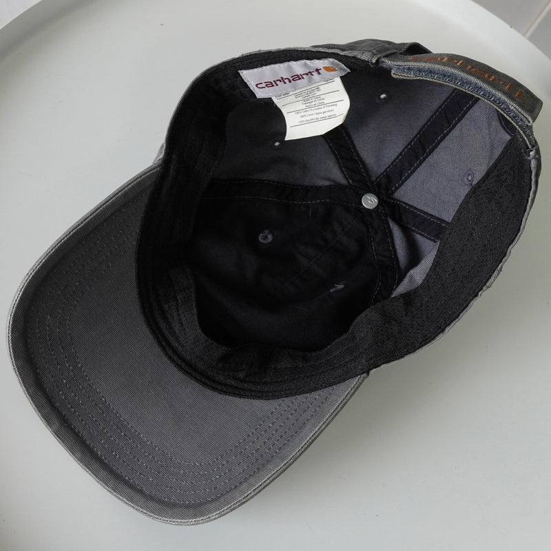 カーハート ロゴ キャップ グレー - NEWSED