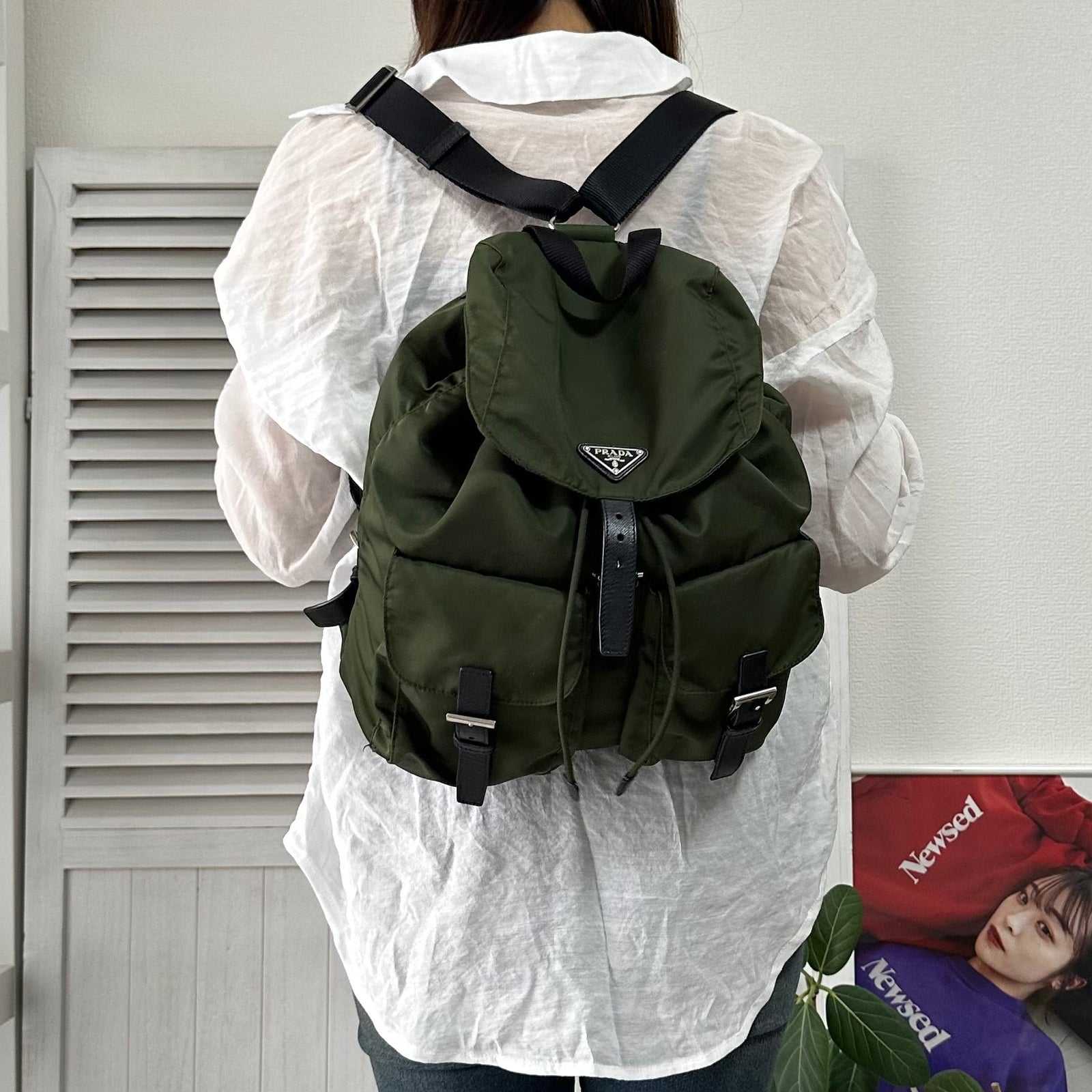 ポコノ テスート ナイロン 三角プレート バックパック リュックサック