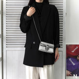 グッチ デュニオソス レザー チェーン ミニショルダーバッグ シルバー - NEWSED