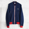 Lacoste Track Jacket Logo Patch Navy/Red
