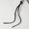 Loewe Anagram Dice Leather Personalized Charm in Black