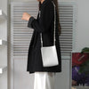 Jil Sander Tangle 白色小号皮革单肩包