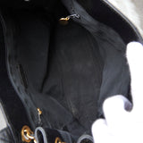 シャネル ターンロックチェーン キャビアスキン トートバッグ ブラック - NEWSED