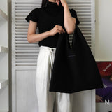 エムエムシックス メゾン マルジェラ メッシュ ジャパニーズバッグ クラシック トートバッグ ブラック - NEWSED