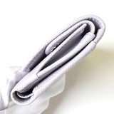 プラダ トライアングルロゴ サフィアーノレザー 二つ折り財布 パープル - NEWSED