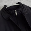 Burberry London Stand Collar Faux Layered Long Coat in Nova Check Pattern with Quilted Vest Liner in Black