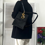 クリスチャン ディオール カナージュ ナイロン / レザー リュックサック ブラック - NEWSED