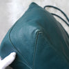 MM6 Maison Margiela 皮革托特包 蓝绿色