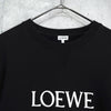 ロエベ アナグラム スウェット ブラック