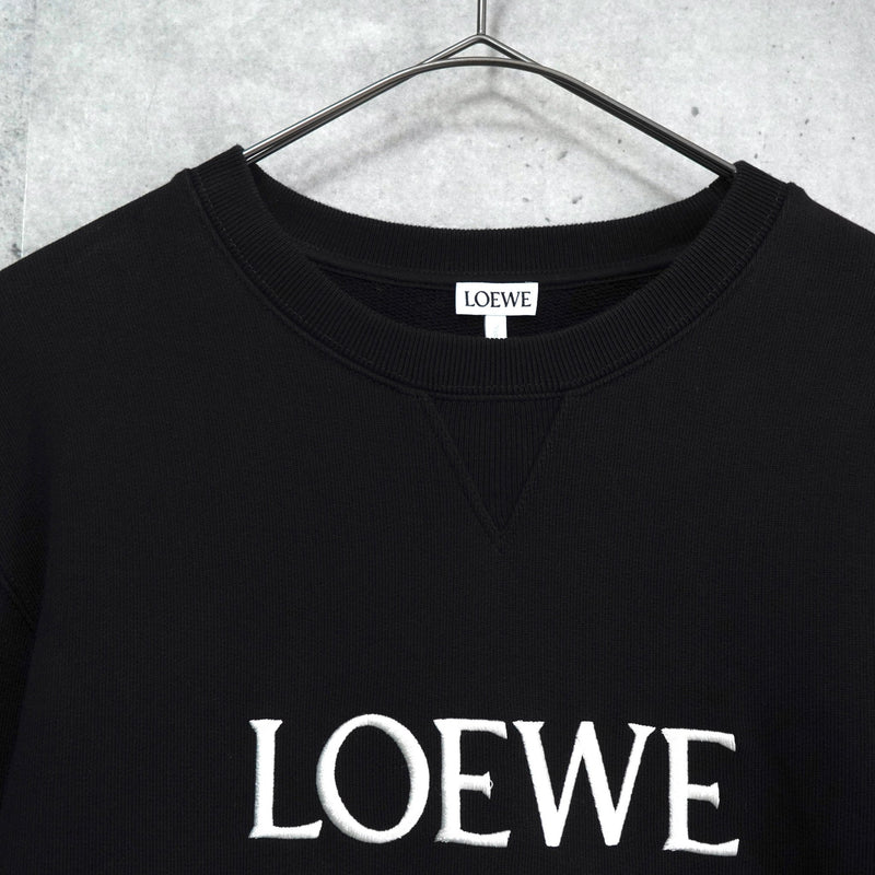 ロエベ アナグラム スウェット ブラック - NEWSED