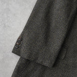 ジバンシィ シングル カシミヤ混紡 ツイード テーラードジャケット グレー - NEWSED