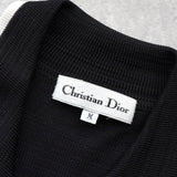 クリスチャン ディオール ロゴ 刺繍 長袖トップス カットソー ブラック レディース - NEWSED