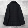 バーバリー ノバチェック裏地 キルティングジャケット ブラック