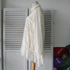 MM6 Maison Margiela 象牙色褶皱船长衬衫