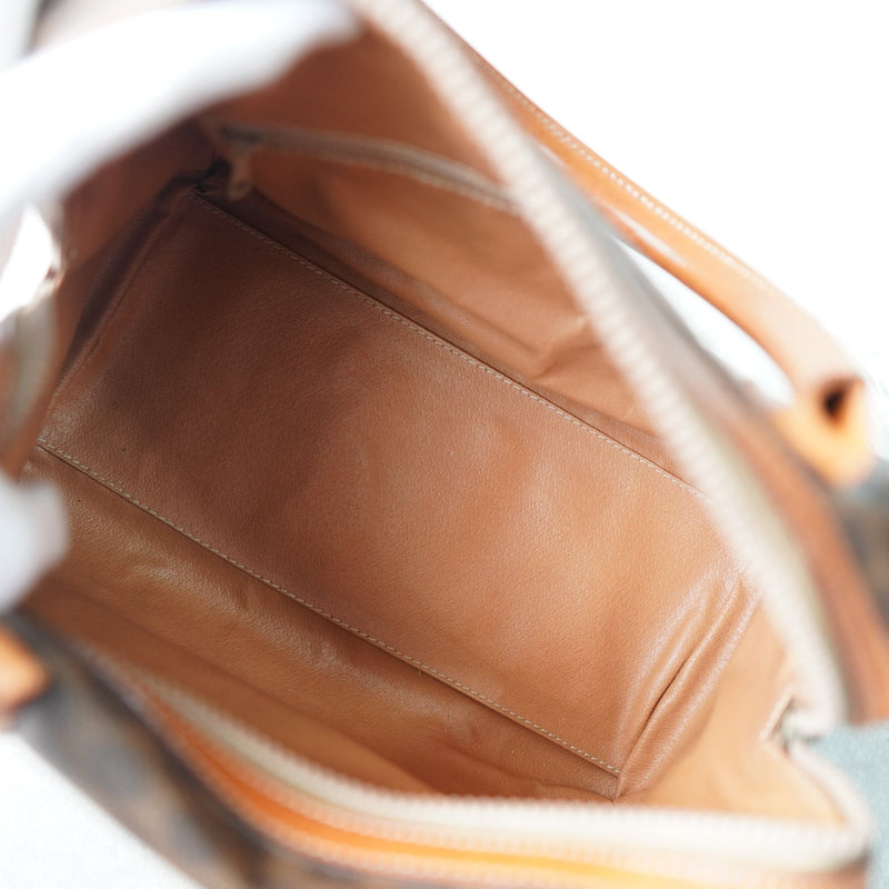 セリーヌ マカダム ボストンバッグ ブラウン - NEWSED