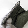 Maison Margiela Four Tag 皮革紧凑型钱包双折钱包卡其色