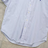 Polo Ralph Lauren logo embroidered striped short-sleeved shirt in blue