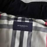 バーバリー ホースロゴ刺繍 ダウンジャケット ブラック - NEWSED