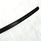 セリーヌ ヴィンテージ 輪馬車 サルキー レザー ベルト ブラック レディース - NEWSED