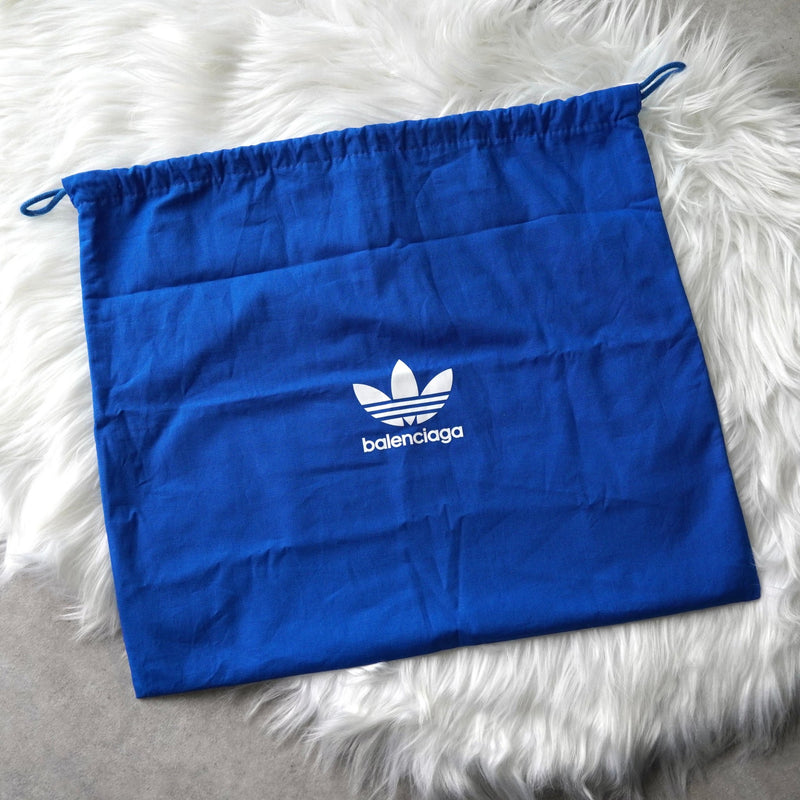 Balenciaga Adidas collaboration Trefoil logo nylon waist bag/body