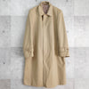 Yves Saint Laurent Vintage Wool Balmacaan Coat Long Coat Beige