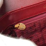 カルティエ マストライン レザー ショルダーバッグ ボルドー - NEWSED