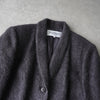 ジバンシィ ショールカラー グラデーション  モヘア ジャケット コート グレー