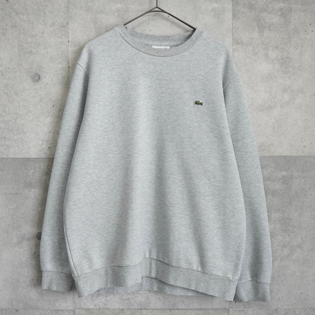灰色 Lacoste 徽标运动衫