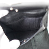 プラダ サフィアーノレザー トライアングルロゴ 三つ折り財布 ブラック 箱付き - NEWSED