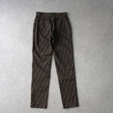 フェンディ ヴィンテージ ズッカ パンツ ブラウン レディース - NEWSED