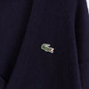 ラコステ カーディガン ロゴパッチ ダークネイビー