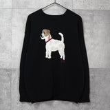 ローレン ラルフローレン 犬 ドッグ コットン ニット ダークネイビー - NEWSED