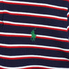 Polo Ralph Lauren 海军蓝/红色条纹短袖 Polo 衫