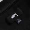 Stüssy logo sweatshirt in black