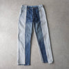 Maison Margiela Reconstructed Docking Denim Blue