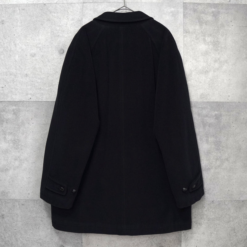 ヴァレンティノ ヴィンテージ ウール ミドルコート ブラック - NEWSED