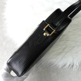 ルイ・ヴィトン エピ ダヌーブ ノワール レザー ショルダーバッグ ブラック - NEWSED