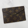 ルイヴィトン モノグラム カードケース ブラウン