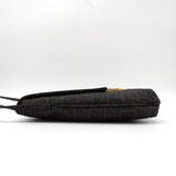 フェンディ ズッカ キャンバス/レザー ショルダーバッグ ブラウン - NEWSED