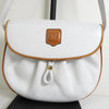 セリーヌ トリオンフ レザー ショルダーバッグ ホワイト
