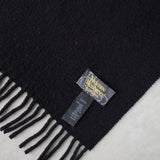 ヴィヴィアン ウエストウッド オーブウール マフラー ブラック - NEWSED