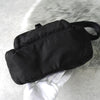 Prada nylon shoulder bag in black